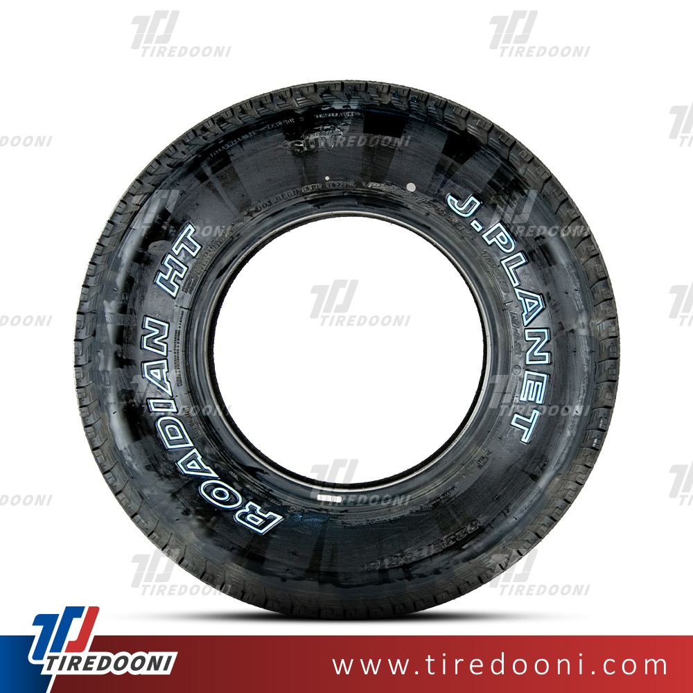 لاستیک خودرو جی پلنت سایز 255/70R15 مدل گل RO-HT